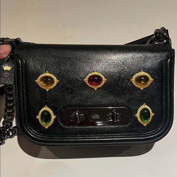 Coach swagger bag with jewels - Picture 3 of 11